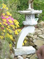 Japanse lantaarn, pagode, stenen tempel, zie foto's!, Tuin en Terras, Ophalen of Verzenden, Nieuw, Vijverrand