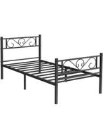 Eenpersoons bedframe, Huis en Inrichting, Slaapkamer | Bedden, Nieuw, Eenpersoons, Zwart, Ophalen