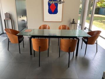 6 Costes stoelen - Philippe Starck, Enlèvement, Utilisé, Noir