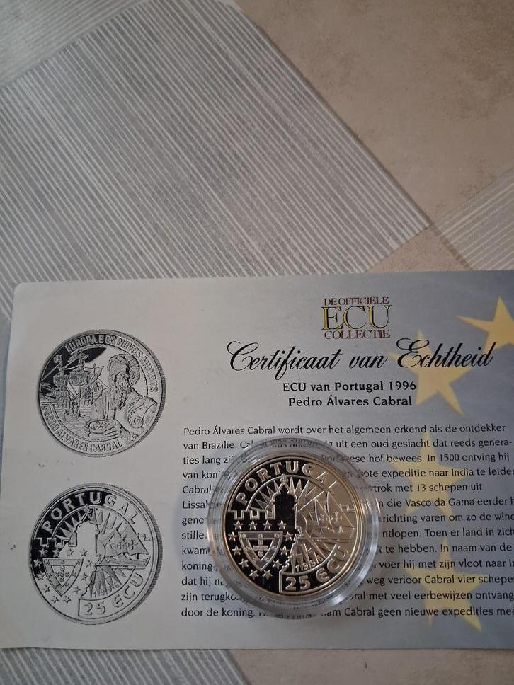 ECU collectie, Postzegels en Munten, Edelmetalen en Baren, Zilver, Ophalen