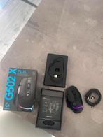 G502 X Plus Lightspeed - 25600 DPI, Computers en Software, Ophalen, Rechtshandig, Muis, Logitech G