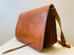 Sac d'école en cuir vintage, Moins de 30 cm, Cuir, Enlèvement ou Envoi, Comme neuf