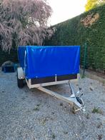 Aanhangwagen perfecte staat met loofrekken en nieuwe bache, Auto diversen, Aanhangers en Bagagewagens, Ophalen