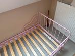 Lit ikea rose extensible + matelas, Enlèvement, Utilisé, Sommier à lattes