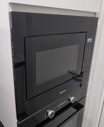zwarte inbouwmicrogolfoven met sensorbediening Miele M2240SC, Oven, Microgolfoven, Zo goed als nieuw, Inbouw