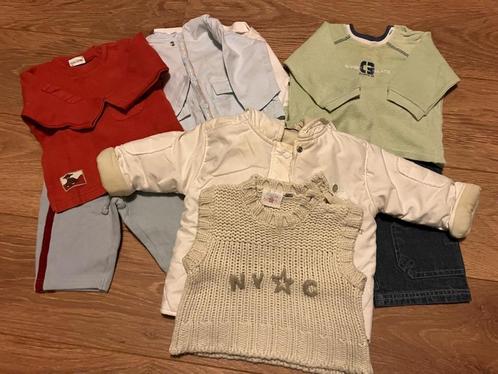 Lot 9 pièces vêtements bébé 3 mois (taille 62) bon état, Kinderen en Baby's, Babykleding | Maat 62, Gebruikt, Ophalen