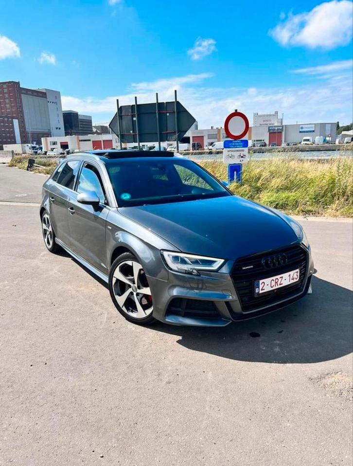 AUDI A3 2.0 TDI 184PK QUATTRO S-LINE FULL OPTION, Auto's, Audi, A3, Regensensor, Alcantara, Ophalen
