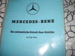 Origineel Mercedes werkplaatshandboek automatische boite, Auto diversen, Handleidingen en Instructieboekjes, Ophalen of Verzenden