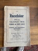 Excelsior Talsman twin handbook 1957, Motoren
