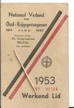 oud krijsgevangenen, Verzamelen, Bidprentjes en Rouwkaarten, Ophalen of Verzenden