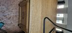 Table de chevet chêne massif, Comme neuf, Bois, Moins de 55 cm, Enlèvement