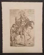 Sanctje Sint Martinus Ets/Gravure 1936 Saint Martin Heilige, Verzamelen, Bidprentjes en Rouwkaarten, Verzenden, Bidprentje