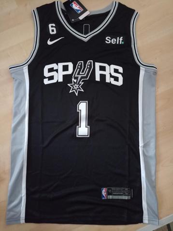 San Antonio Spurs Jersey Wembanyama maat: L