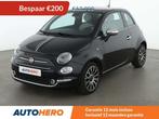 Fiat 500 1.2 Star (bj 2020, automaat), Auto's, Fiat, Zwart, Leder, Overige kleuren, Stadsauto