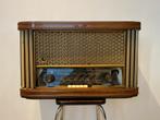 Radio à tube SBR 6854A rare fabriquée en Belgique vintage ré, Enlèvement