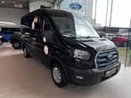 Ford E-Transit 350L L3 - 269pk 67KW/H - NIEUW, Achat, Electronic Stability Program (ESP), Entreprise, Noir