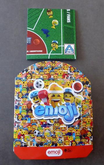 Aldi 2023-box met de 24 emoji en de speelmat beschikbaar voor biedingen