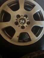 4 Jantes BMW d’origine 16 pouces bon état (pneus), Ophalen, 16 inch, Band(en)