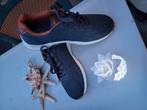 Baskets kleur blauw-cognac, maat 41,bel&bo, Ophalen, Blauw, Bel & Bo, Nieuw