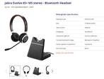 Jabra Evolve 65 MS Stereo Headset met Laadstation, Ophalen, Nieuw, On-ear, Volumeregelaar