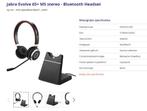 Jabra Evolve 65 MS Stereo Headset met Laadstation, Informatique & Logiciels, Casques micro, On-ear, Microphone repliable, Enlèvement