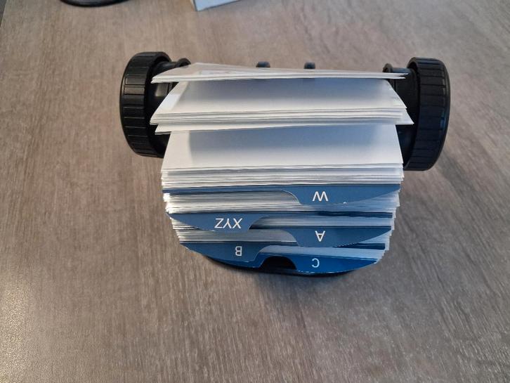 Rolodex kaartenmolen, Zakelijke goederen, Kantoor en Winkelinrichting | Winkel en Inventaris, Ophalen of Verzenden
