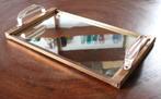 Art Deco Dienblad jaren 49 - Vintage spiegel plateau, Huis en Inrichting, Woonaccessoires | Dienbladen, Ophalen of Verzenden