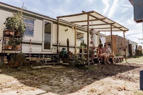 Stacaravan - 30m2 wit/groen Leven30 Willerby, Caravans en Kamperen, Stacaravans, tot en met 3, Ophalen