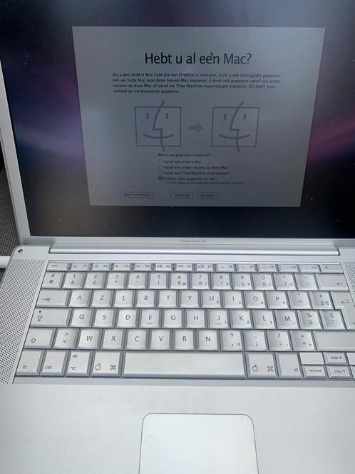 Apple powerbook G4, Computers en Software, Apple Macbooks, Zo goed als nieuw, Ophalen