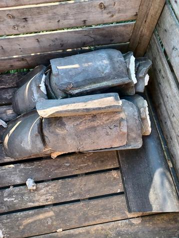 Boomse pannen (30 stuks), Doe-het-zelf en Bouw, Dakpannen en Dakbedekking, Ophalen, Zo goed als nieuw