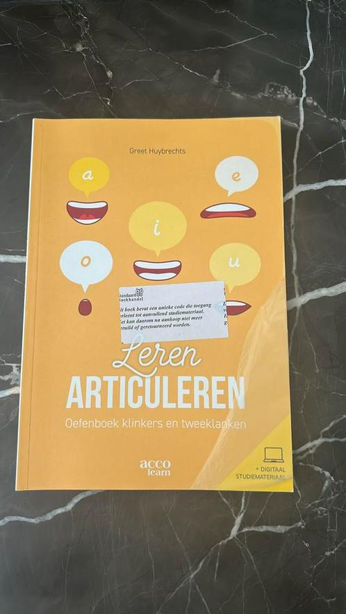 Greet Huybrechts - Leren articuleren, Boeken, Wetenschap, Zo goed als nieuw, Ophalen of Verzenden