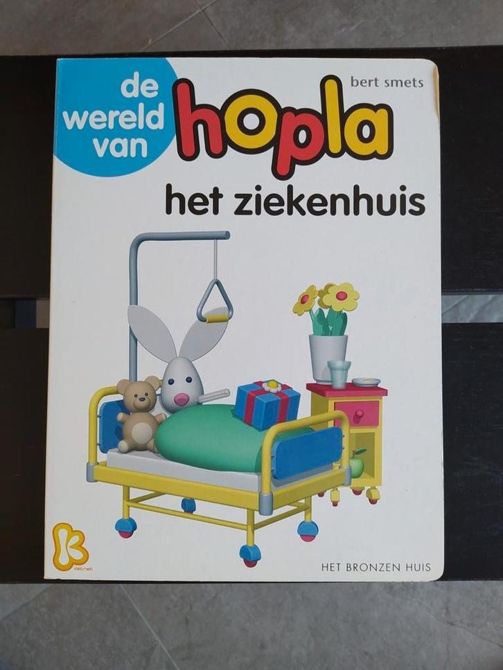 Boek Hopla groot kartonboek "Het ziekenhuis", Boeken, Kinderboeken | Kleuters, Gelezen, Ophalen of Verzenden