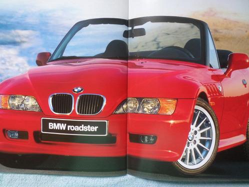 Brochure des BMW Z3 1.8 et 1.9 Roadster 1995, Livres, Autos | Brochures & Magazines, BMW, Envoi