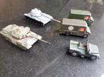 Lot de 2 chars 1 jeep et 2 fourgons, Collections, Objets militaires | Seconde Guerre mondiale, Enlèvement ou Envoi