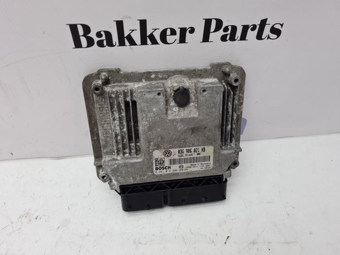 Computer Motormanagement van een Volkswagen Jetta, Auto-onderdelen, Elektronica en Kabels, Volkswagen, Gebruikt, 3 maanden garantie