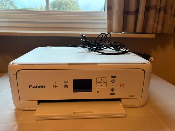 Canon PIXMA TS5151 all-in-one inkjetprinter, Computers en Software, Printers, Zo goed als nieuw, Printer, Inkjetprinter, Scannen
