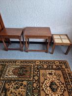 Bijzettafeltjes, Maison & Meubles, Tables | Tables d'appoint, Enlèvement, Utilisé