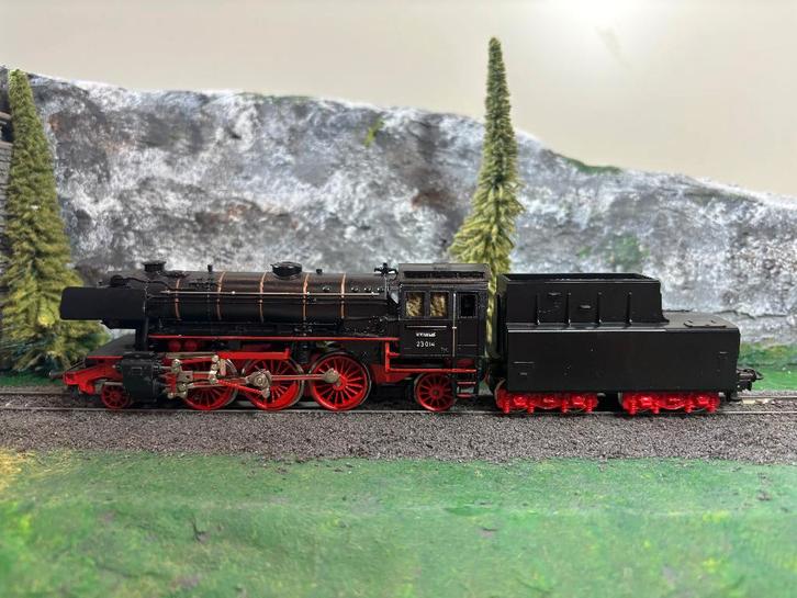 Märklin H0 – 3097 – DB Steam locomotive BR 23 (1), Hobby en Vrije tijd, Modeltreinen | H0, Gebruikt, Locomotief, Märklin, Analoog