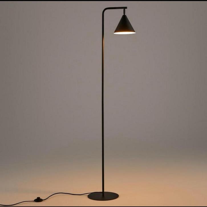 LA REDOUTE INTERIEURS Voetlamp in ijzermetaal, richtbaar.., Huis en Inrichting, Lampen | Wandlampen, Nieuw, Ophalen