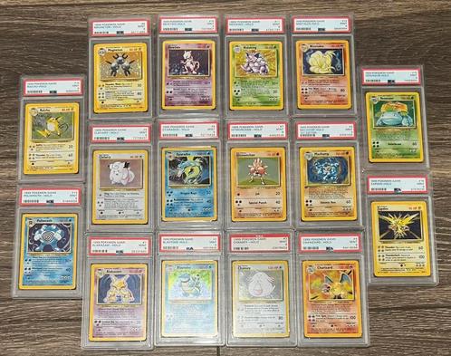 Complete base holo set psa 9, Hobby & Loisirs créatifs, Jeux de cartes à collectionner | Pokémon, Comme neuf, Booster box, Enlèvement ou Envoi