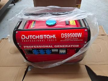 Générateur silencieux professionnel Dutchstahl DS9500W, Neuf, Réduction de bruit, Essence, 30 kVA ou plus