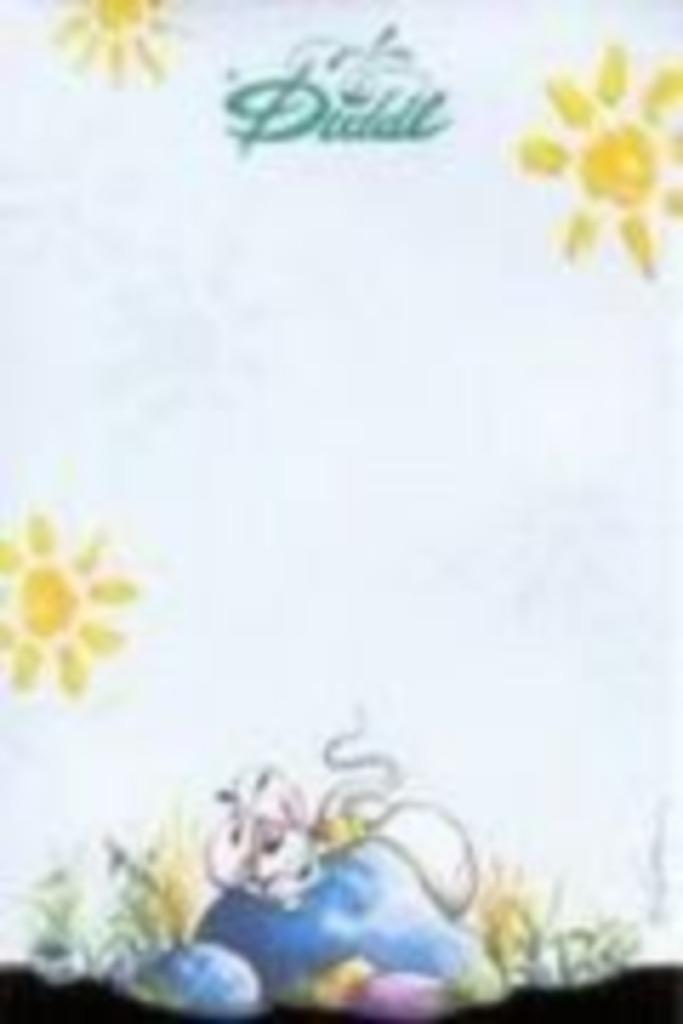 Diddl reliefblaadjes, Verzamelen, Diddl, Zo goed als nieuw, Papier, Kaart of Schrift, Diddl, Ophalen of Verzenden