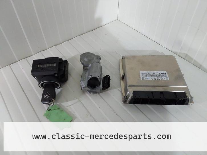 Contactslot set met ECU Mercedes C-klasse W203 C270CDI Combi, Auto-onderdelen, Elektronica en Kabels, Mercedes-Benz, Gebruikt