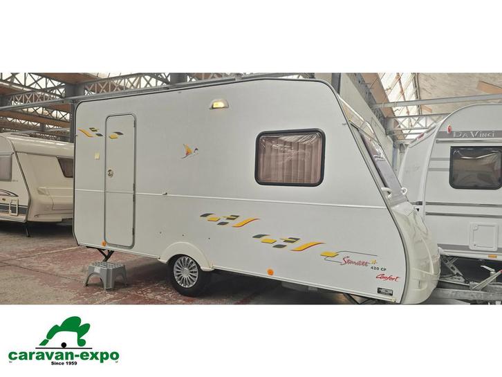STERCKEMAN STARLETT 420CP LUXE, Caravanes & Camping, Caravanes, Entreprise, jusqu'à 4, 500 - 750 kg, Sterckeman, 4 à 5 mètres
