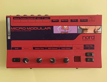 Nord / Clavia Micromodular beschikbaar voor biedingen