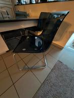 Lot de 4 chaises IKEA – design moderne – très bon état, Maison & Meubles, Chaises, Enlèvement, Comme neuf, Métal