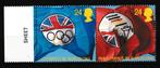 Grande-Bretagne, Jeux Olympiques de 1992, Barcelone, strip *, Envoi, Non oblitéré, Sport