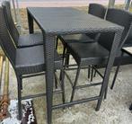 hoge tuinset wicker (5 maanden oud), Tuin en Terras, Ophalen, Zo goed als nieuw, Wicker, Tuinset