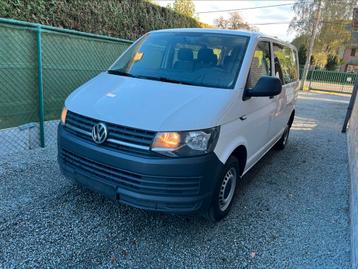 Vw T6 2.0 tdi. Minibus 9 plaatser, Auto's, Voorwielaandrijving, Euro 6, 4 cilinders, Wit