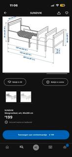 SUNDVIK Meegroeibed, Ophalen, Stapelbed